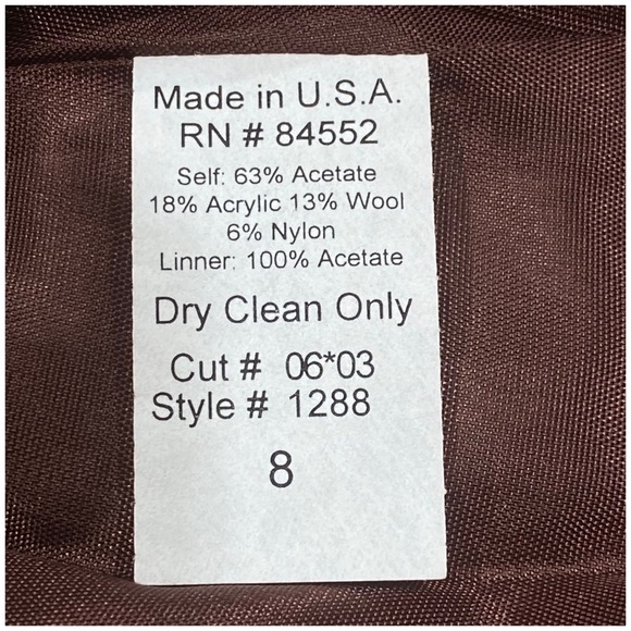 2005 Anthro “Hickory Tweed Skirt” by C.C. Outlaw - Picture 16 of 16